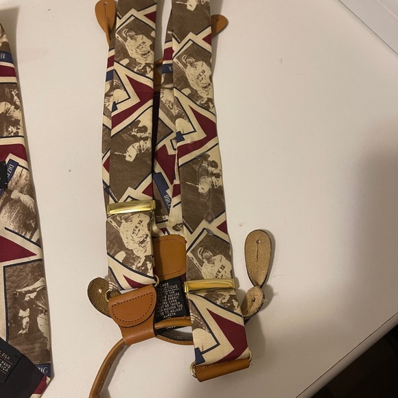 Baseball Greats Necktie Babe Ruth Cy Young Bob Feller Ty Cobb Dizzy Dean ties.. - Picture 8 of 16